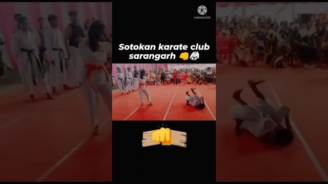 Martial //shotokan karate club sarangarh//International Olympic day all India  video uploaded