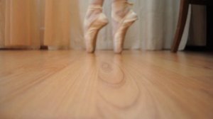 Me en Grishko pointe shoes