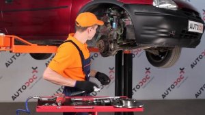 Как да сменим предни спирачни дискове и предни спирачни накладки на OPEL CORSA B [ИНСТРУКЦИЯ]