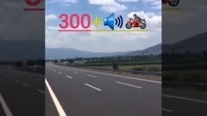 Звук мотоцикла за 5км | 300км/ч