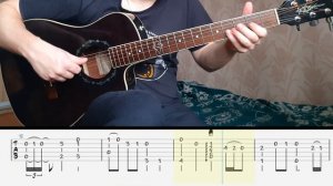 Blackmore's Night - Memmingen || Video Tab Lesson || Easy play for guitar || Free Tabs PDF