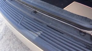 SONATA EF - защитные накладки / задний бампер/ арки