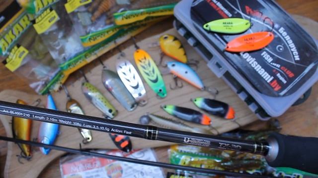 Спиннинг Akara Black Shadow 2,10м 3,5-10,5 гр (обзор) смотреть онлайн