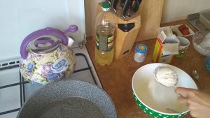 Сырники из творога (Завтрак из остатков быстро и вкусно)