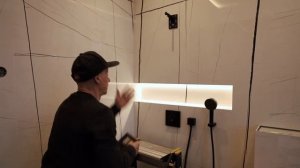 Монтаж верхнего душа Hansgrohe Pulsify S  260 1jet