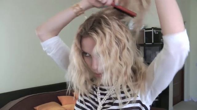 Быстрая причёска. Романтический хаос. смотреть онлайн