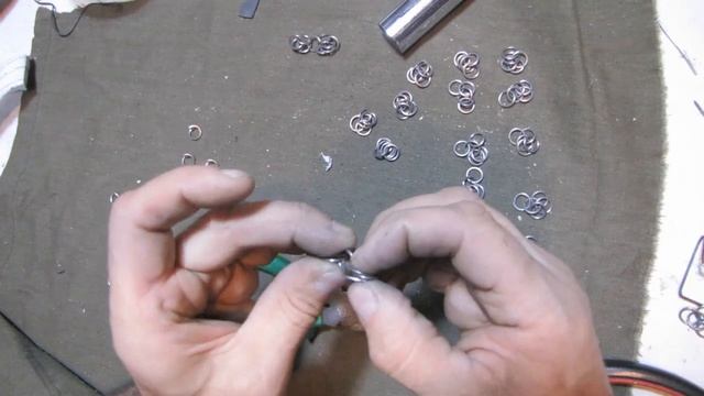 что сначала ПЛЕСТИ КОЛЬЧУГУ после изготовления колец смотреть онлайн