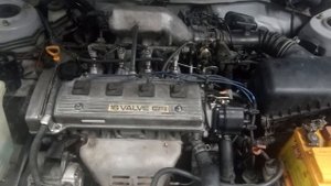 Мотор 5А-FE после капиталки.