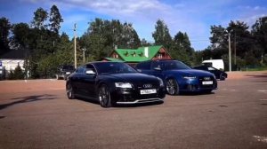Audi RS 6 Performance и Audi RS 5 раздают по городу