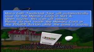 GameCube Corruptions #20 (Mario Golf Toadstool Tour)