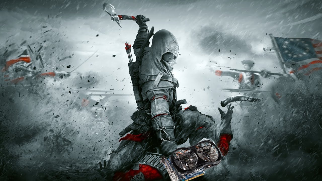 Assassin's Creed III Remastered на слабой видеокарте (устаревшее, перезалив)