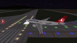 Turkish airlines(A330) | Рейс Анталья-Москва | Roblox