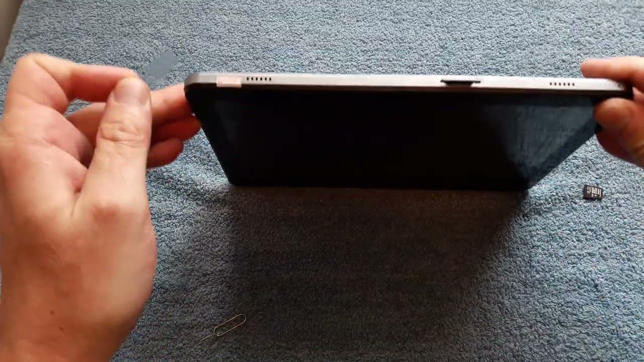 Как достать застрявший слот для sd и sim карты из планшета или телефона смотреть онлайн