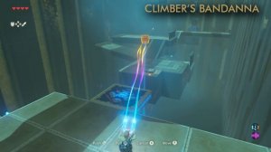 Zelda Breath of the Wild - Climbing Set Location (Fast Climbing Armor)