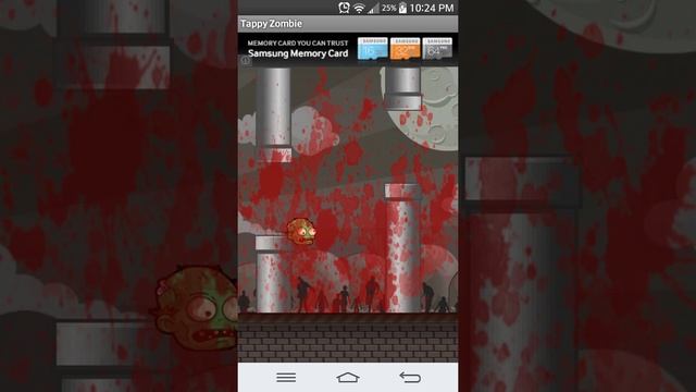 Tappy Zombie : Android Game Created with App Inventor