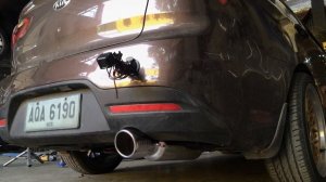 Kia Rio catback exhaust system