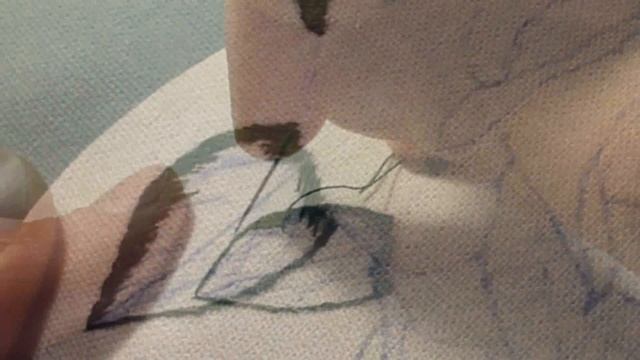 Вышивка гладью розы: часть 1 "Вышиваем листья". Satin stitch embroidery: Rose. Part 1: leaves
