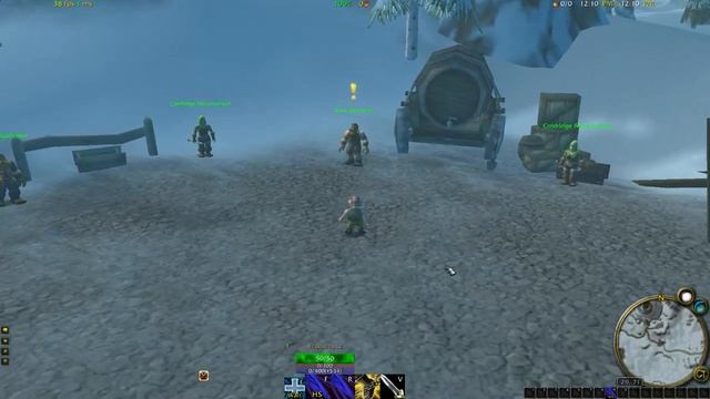 World of Warcraft Vanilla - How to Multibox - Main UI Setup for Level 1 Warrior - Part2 смотреть онлайн