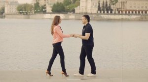 Сальса правый поворот — Видео уроки для начинающих