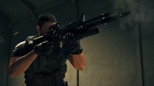 Resident Evil Vendetta Chris and Leon fight with zombies / Крис и Леон сражаются с зомби