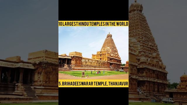 10 Largest Hindu Temples in the India #viral #trending