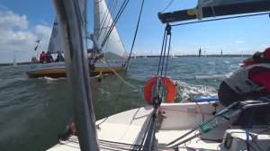 Muhu Vaina Regatt 2018 Race 1 from board of yacht Prizrak RUS331