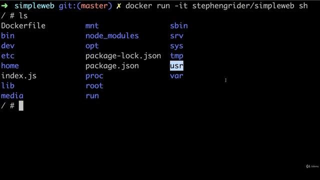 Docker and Kubernetes || Part 38 || Specifying a Working Directory