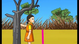 Если Сайтама и Сонгоку, Халк играют в кальмара. Анимация игры «Кальмар». Часть 2
