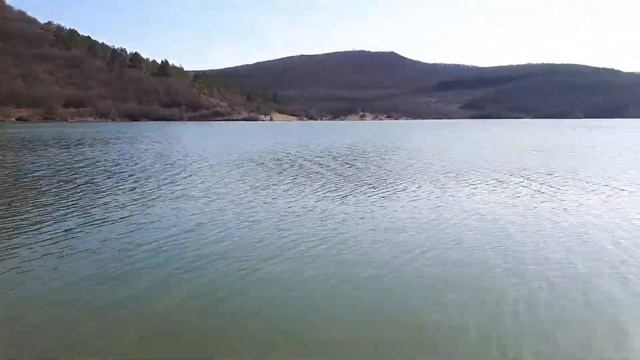 Горлинское водохранилище. Со средины. смотреть онлайн