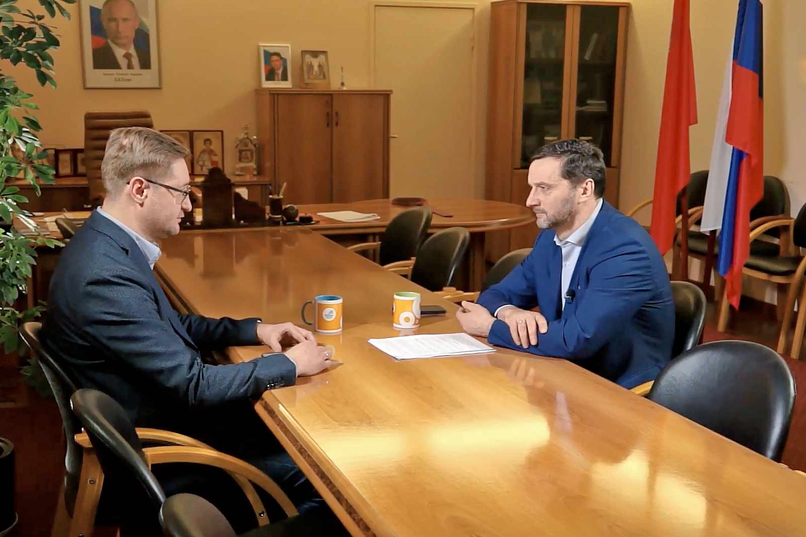 Интервью с главой Раменского городского округа В.В. Неволиным о планах на 2022г.