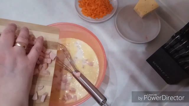 Рулет - омлет в духовке - очень вкусный, нежный, яркий за 15 мин. смотреть онлайн