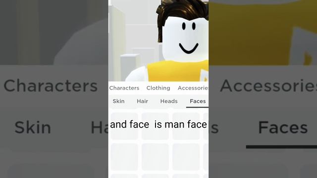 gigachad character Roblox #shortvideo