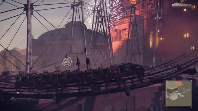 Печати парка аттракционов, семейная ссора | 06 | NieR: Automata