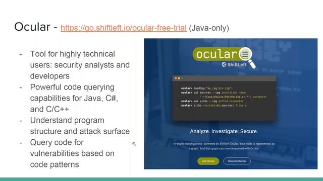 Introducing ShiftLeft Ocular смотреть онлайн