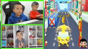 CKN Toys CAR HERO Gameplay Challenge ! Vs Kaven Adventures ! Our First COLLAB!!