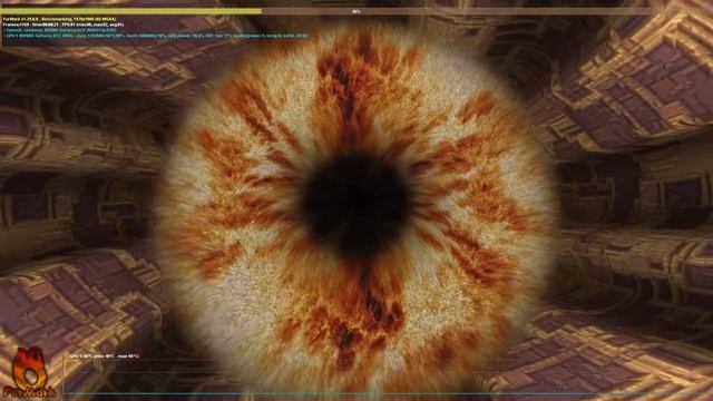 RTX 3050 FurMark Test | Gigabyte OC | 1080p FPS and Temperature