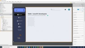 JavaFX UI /UX Dashboard