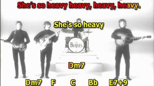 i want you Beatles karaoke best instrumental lyrics chords