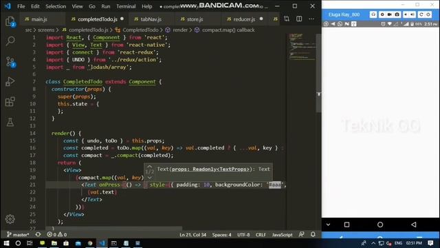 How to make ToDo app in ReactNative? | Part 2 смотреть онлайн