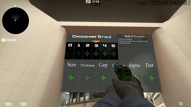 Как сделать свой прицел в CS:GO? смотреть онлайн