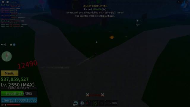 Bounty Hunting With True Triple Yoru But Im 0 HP