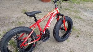 фэтбайк на широких колесах 20 колеса 21 скорость цена 15000 обзор