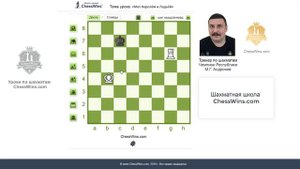 Мат в шахматах. Мат Королём и Ладьёй