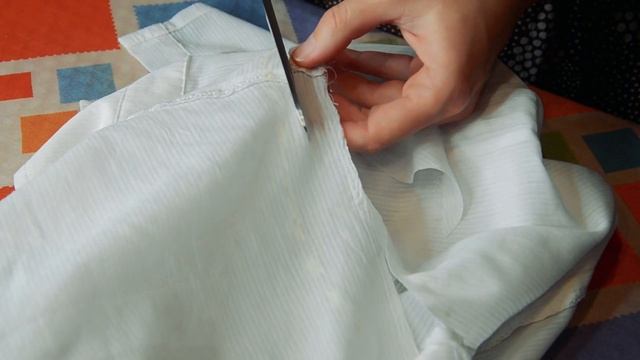 Из 56-го в 42-й размер. Ушиваем блузку ✂ Мастер-класс смотреть онлайн