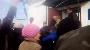 2015.02.05. Запорожье. Жительница Запорожья в пух и прах разнесла военкомов УКРАИНА НОВОСТИ