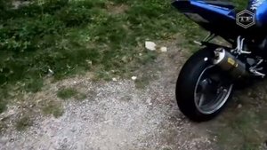 ЭКСПЕРИМЕНТ ДЕЛАЕМ ПОПКОРН В ВЫХЛОПЕ МОТОЦИКЛА