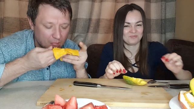 Что за Гранадилла? Как есть манго! Арбуз в апреле. Мукбанг. ASMR.