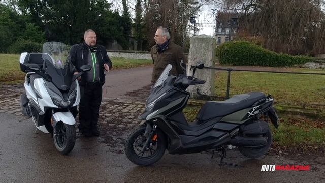 MATCH KYMCO DTX 360 (125 cm3) vs HONDA FORZA 125 ▶︎ Essai Moto Magazine