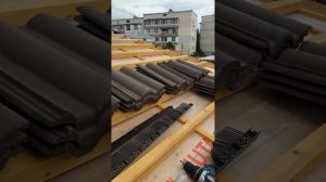 Подготовка и монтаж кровли ЦПЧ над террасой
