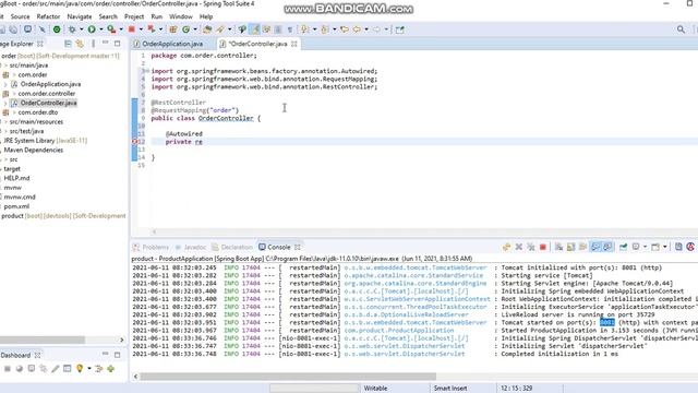 Consume restful web service in java spring boot | RestTemplate spring boot | Microservice Example.